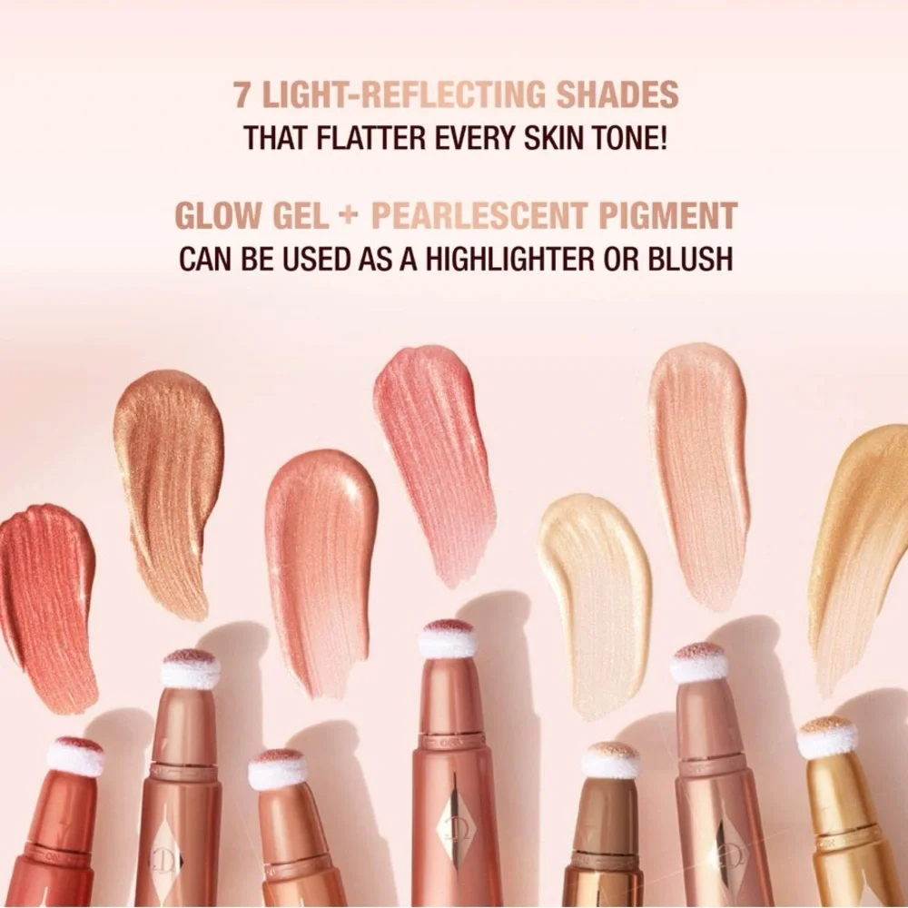 🌸 CHARLOTTE TILBURY GLOWGASM Beauty Light Wand High Blush - Pinkgasm